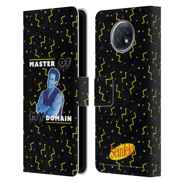 Seinfeld Graphics Master Of My Domain Leather Book Wallet Case Cover For Xiaomi Redmi Note 9T 5G