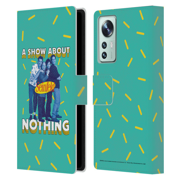 Seinfeld Graphics A Show About Nothing Leather Book Wallet Case Cover For Xiaomi 12