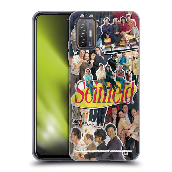 Seinfeld Graphics Collage Soft Gel Case for HTC Desire 21 Pro 5G