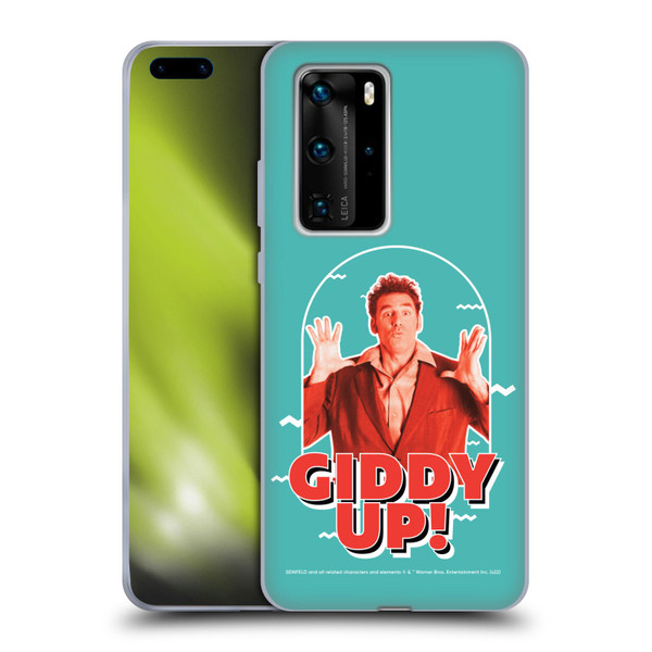 Seinfeld Graphics Giddy Up! Soft Gel Case for Huawei P40 Pro / P40 Pro Plus 5G