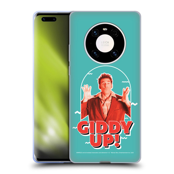 Seinfeld Graphics Giddy Up! Soft Gel Case for Huawei Mate 40 Pro 5G