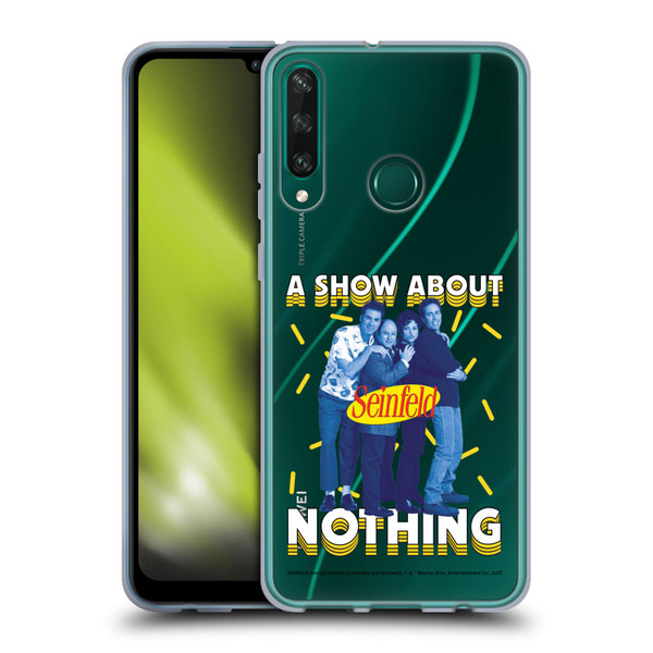 Seinfeld Graphics A Show About Nothing Soft Gel Case for Huawei Y6p
