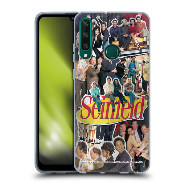 Seinfeld Graphics Collage Soft Gel Case for Huawei Y6p
