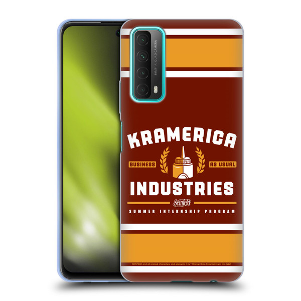 Seinfeld Graphics Kramerica Industries Soft Gel Case for Huawei P Smart (2021)
