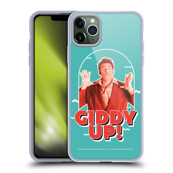 Seinfeld Graphics Giddy Up! Soft Gel Case for Apple iPhone 11 Pro Max