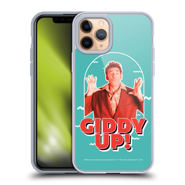 Seinfeld Graphics Giddy Up! Soft Gel Case for Apple iPhone 11 Pro