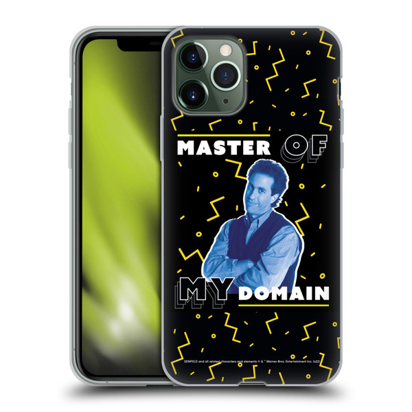 Seinfeld Graphics Master Of My Domain Soft Gel Case for Apple iPhone 11 Pro