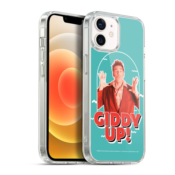 Seinfeld Graphics Giddy Up! Soft Gel Case for Apple iPhone 12 / iPhone 12 Pro & MagSafe