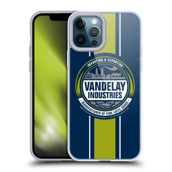 Seinfeld Graphics Vandelay Industries Soft Gel Case for Apple iPhone 12 Pro Max