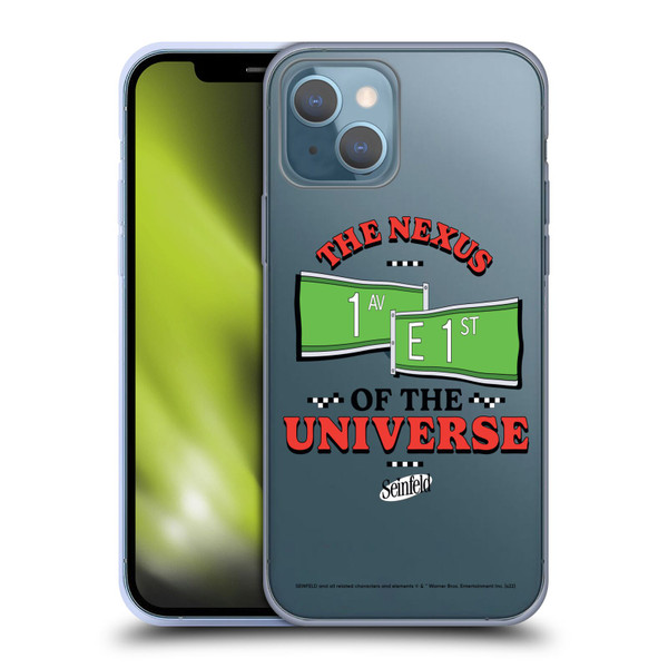 Seinfeld Graphics Nexus Of The Universe Soft Gel Case for Apple iPhone 13