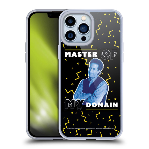 Seinfeld Graphics Master Of My Domain Soft Gel Case for Apple iPhone 13 Pro Max