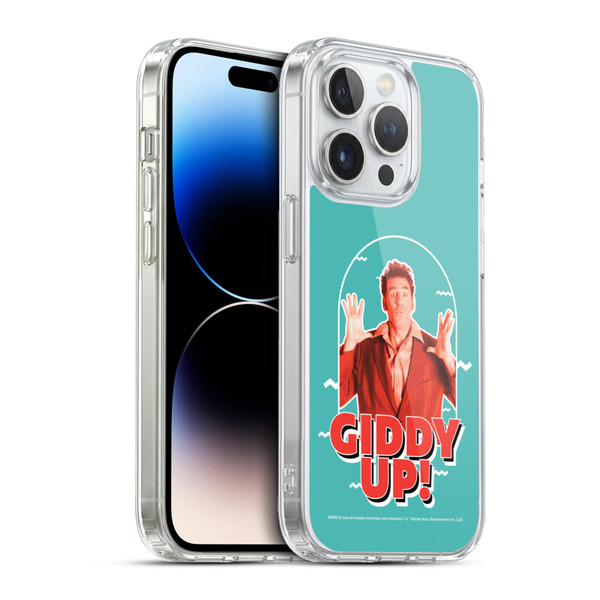 Seinfeld Graphics Giddy Up! Soft Gel Case for Apple iPhone 13 Pro & MagSafe