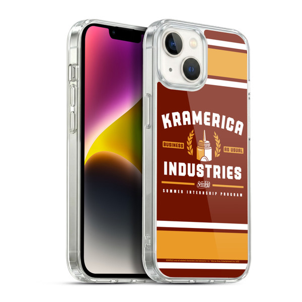 Seinfeld Graphics Kramerica Industries Soft Gel Case for Apple iPhone 14