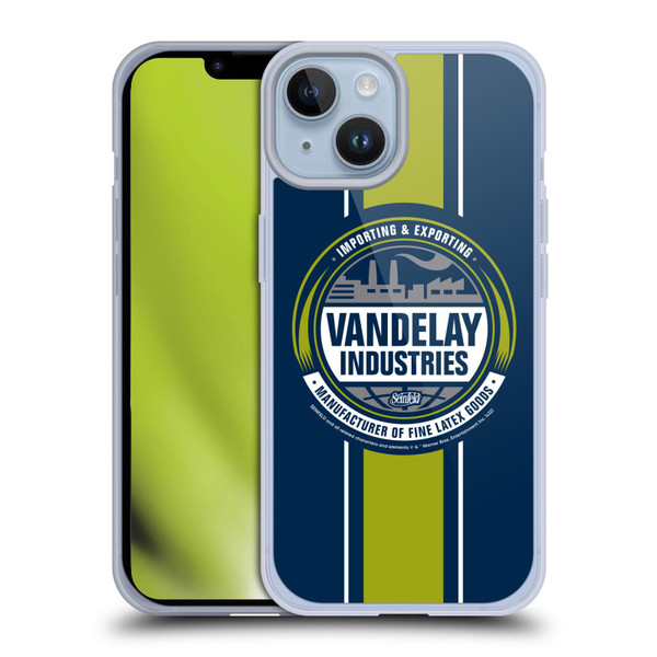 Seinfeld Graphics Vandelay Industries Soft Gel Case for Apple iPhone 14