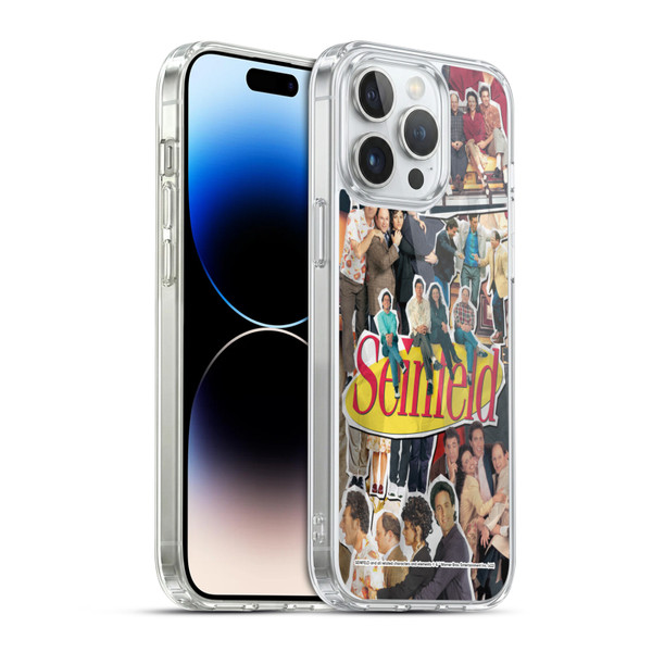 Seinfeld Graphics Collage Soft Gel Case for Apple iPhone 14 Pro Max & MagSafe