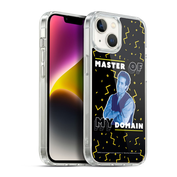 Seinfeld Graphics Master Of My Domain Soft Gel Case for Apple iPhone 14