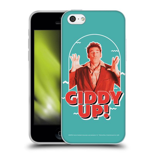 Seinfeld Graphics Giddy Up! Soft Gel Case for Apple iPhone 5c