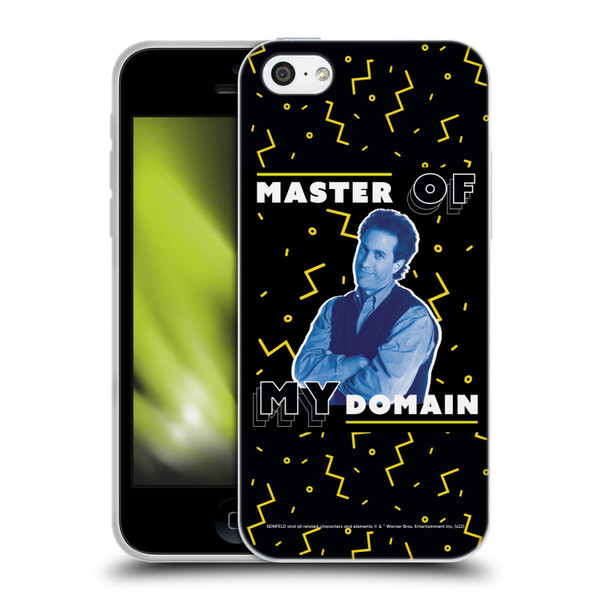 Seinfeld Graphics Master Of My Domain Soft Gel Case for Apple iPhone 5c