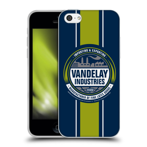 Seinfeld Graphics Vandelay Industries Soft Gel Case for Apple iPhone 5c