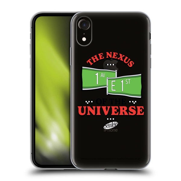 Seinfeld Graphics Nexus Of The Universe Soft Gel Case for Apple iPhone XR