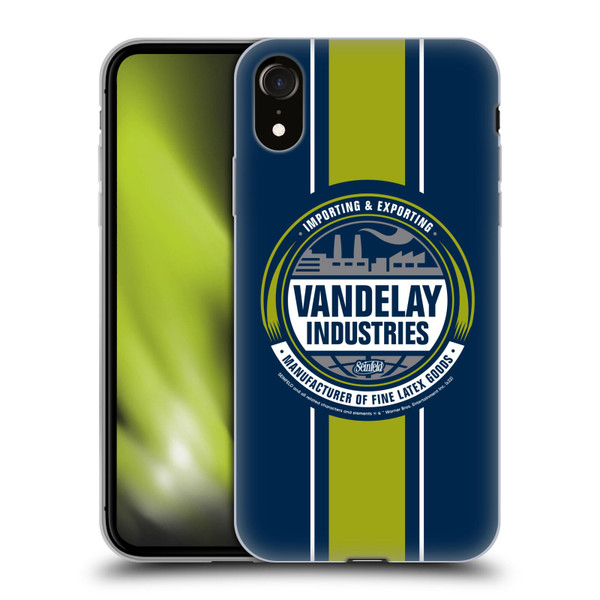 Seinfeld Graphics Vandelay Industries Soft Gel Case for Apple iPhone XR