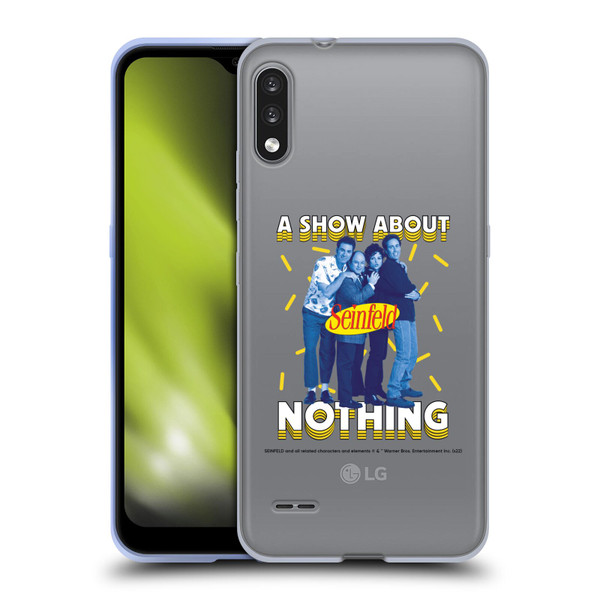 Seinfeld Graphics A Show About Nothing Soft Gel Case for LG K22