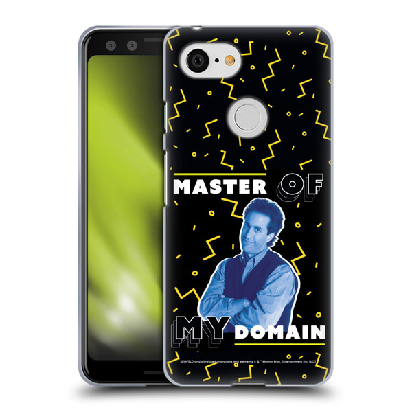 Seinfeld Graphics Master Of My Domain Soft Gel Case for Google Pixel 3