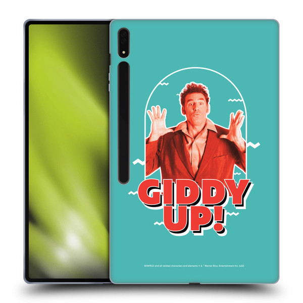 Seinfeld Graphics Giddy Up! Soft Gel Case for Samsung Galaxy Tab S8 Ultra