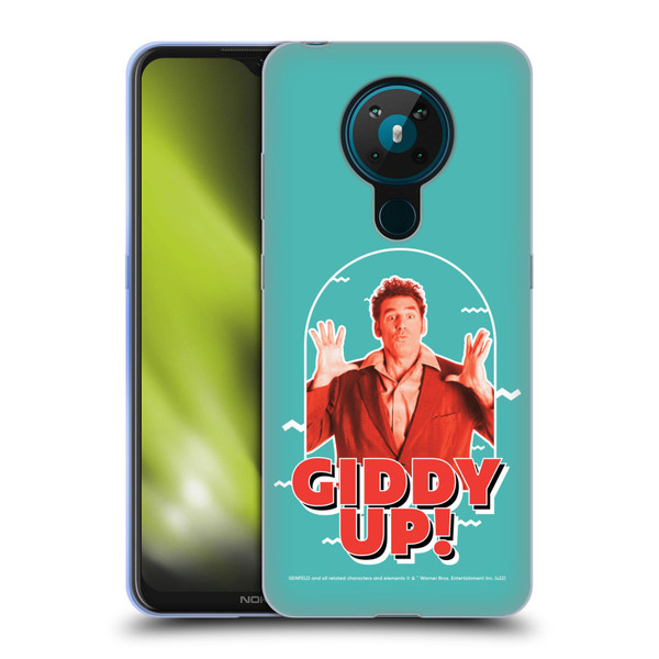 Seinfeld Graphics Giddy Up! Soft Gel Case for Nokia 5.3