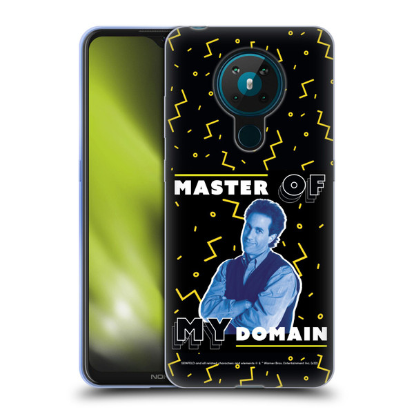 Seinfeld Graphics Master Of My Domain Soft Gel Case for Nokia 5.3