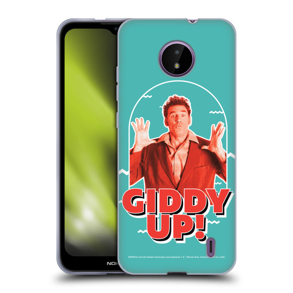 Seinfeld Graphics Giddy Up! Soft Gel Case for Nokia C10 / C20