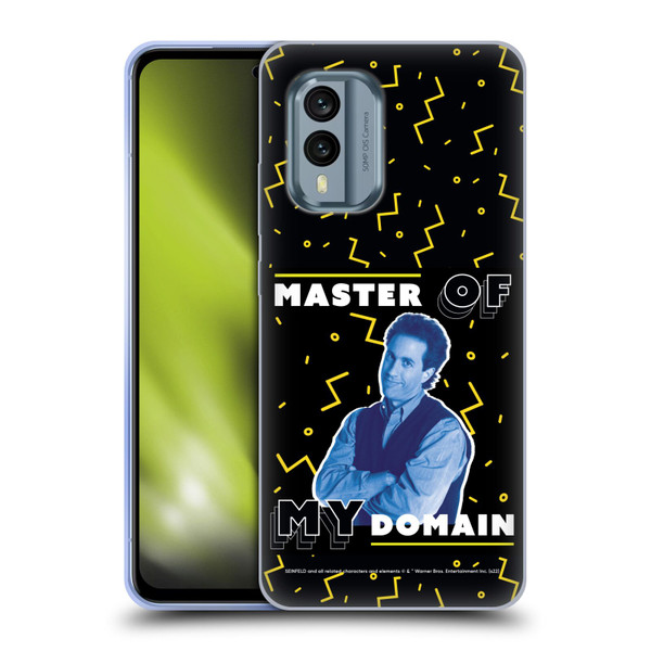Seinfeld Graphics Master Of My Domain Soft Gel Case for Nokia X30