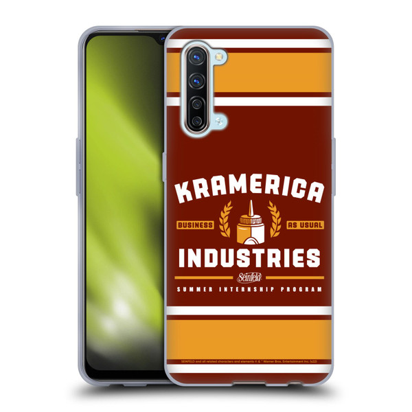 Seinfeld Graphics Kramerica Industries Soft Gel Case for OPPO Find X2 Lite 5G