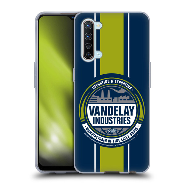 Seinfeld Graphics Vandelay Industries Soft Gel Case for OPPO Find X2 Lite 5G