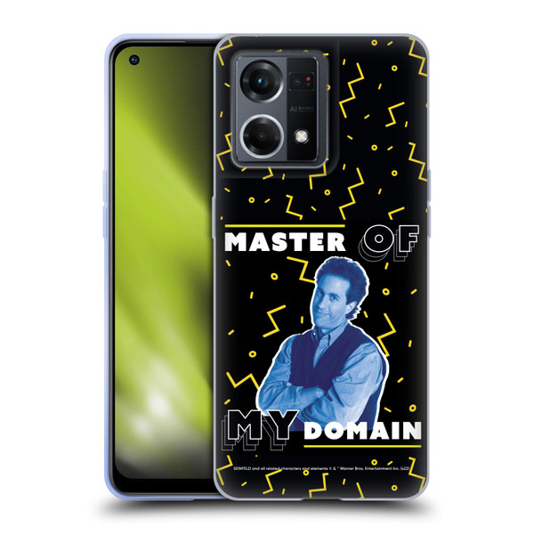 Seinfeld Graphics Master Of My Domain Soft Gel Case for OPPO Reno8 4G