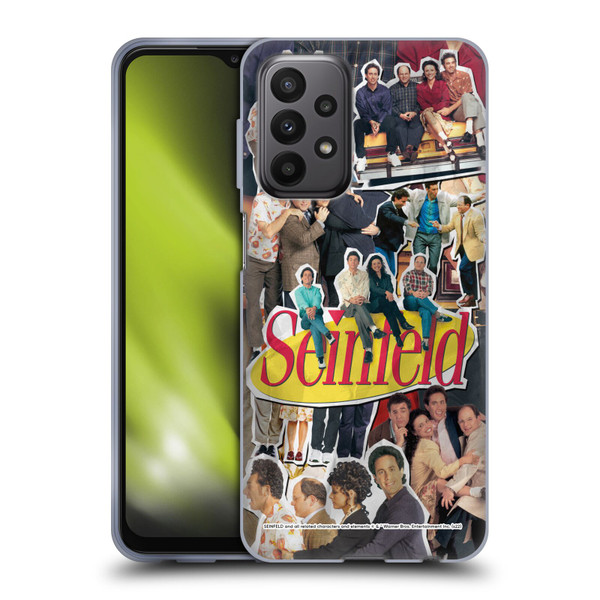 Seinfeld Graphics Collage Soft Gel Case for Samsung Galaxy A23 / 5G (2022)