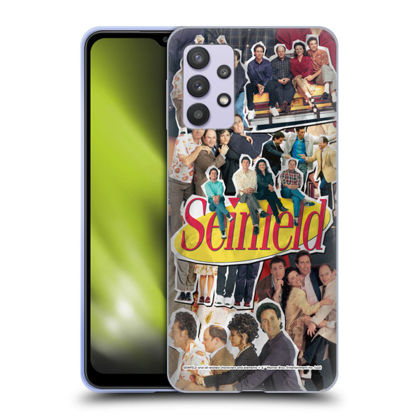 Seinfeld Graphics Collage Soft Gel Case for Samsung Galaxy A32 5G / M32 5G (2021)
