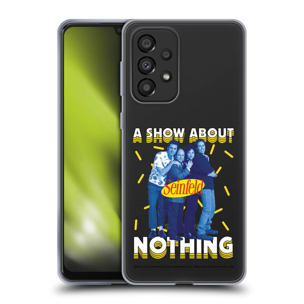 Seinfeld Graphics A Show About Nothing Soft Gel Case for Samsung Galaxy A33 5G (2022)