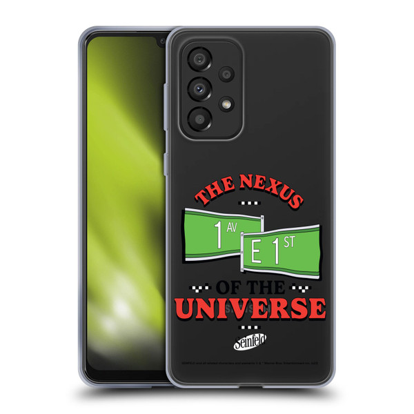 Seinfeld Graphics Nexus Of The Universe Soft Gel Case for Samsung Galaxy A33 5G (2022)
