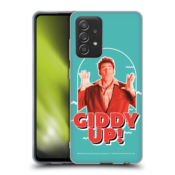 Seinfeld Graphics Giddy Up! Soft Gel Case for Samsung Galaxy A52 / A52s / 5G (2021)