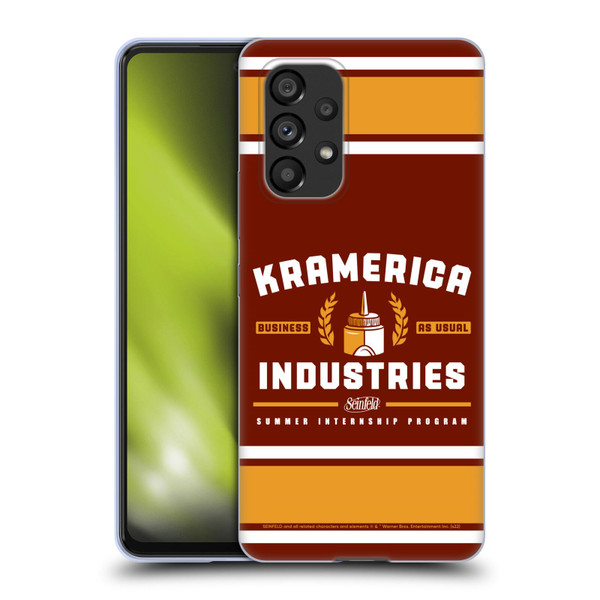 Seinfeld Graphics Kramerica Industries Soft Gel Case for Samsung Galaxy A53 5G (2022)