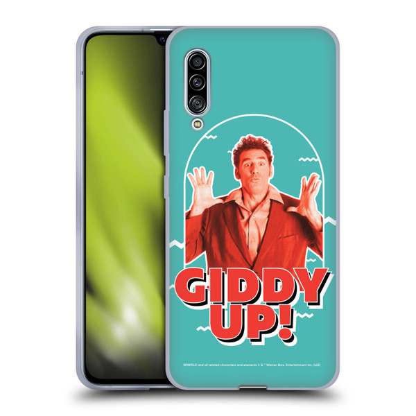 Seinfeld Graphics Giddy Up! Soft Gel Case for Samsung Galaxy A90 5G (2019)