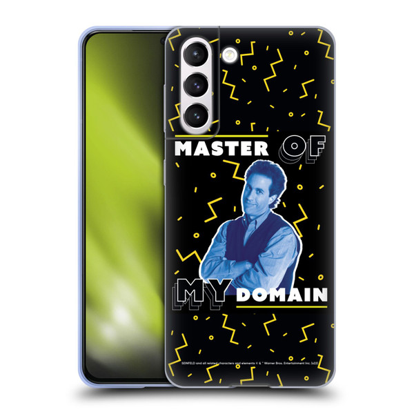 Seinfeld Graphics Master Of My Domain Soft Gel Case for Samsung Galaxy S21 5G