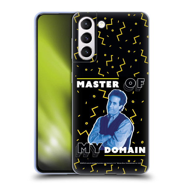 Seinfeld Graphics Master Of My Domain Soft Gel Case for Samsung Galaxy S21+ 5G