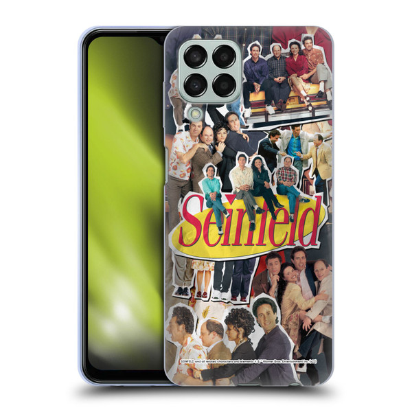 Seinfeld Graphics Collage Soft Gel Case for Samsung Galaxy M33 (2022)