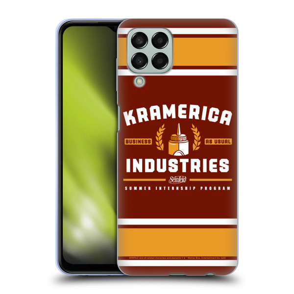 Seinfeld Graphics Kramerica Industries Soft Gel Case for Samsung Galaxy M33 (2022)