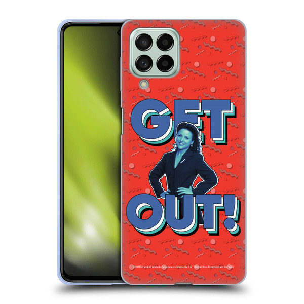 Seinfeld Graphics Get Out! Soft Gel Case for Samsung Galaxy M53 (2022)