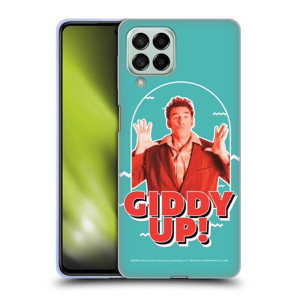 Seinfeld Graphics Giddy Up! Soft Gel Case for Samsung Galaxy M53 (2022)
