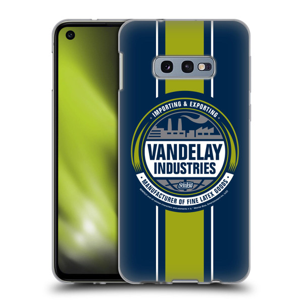 Seinfeld Graphics Vandelay Industries Soft Gel Case for Samsung Galaxy S10e
