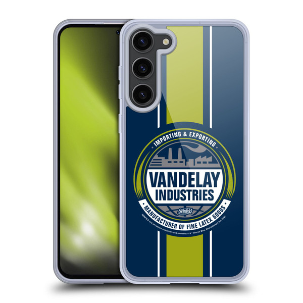 Seinfeld Graphics Vandelay Industries Soft Gel Case for Samsung Galaxy S23+ 5G